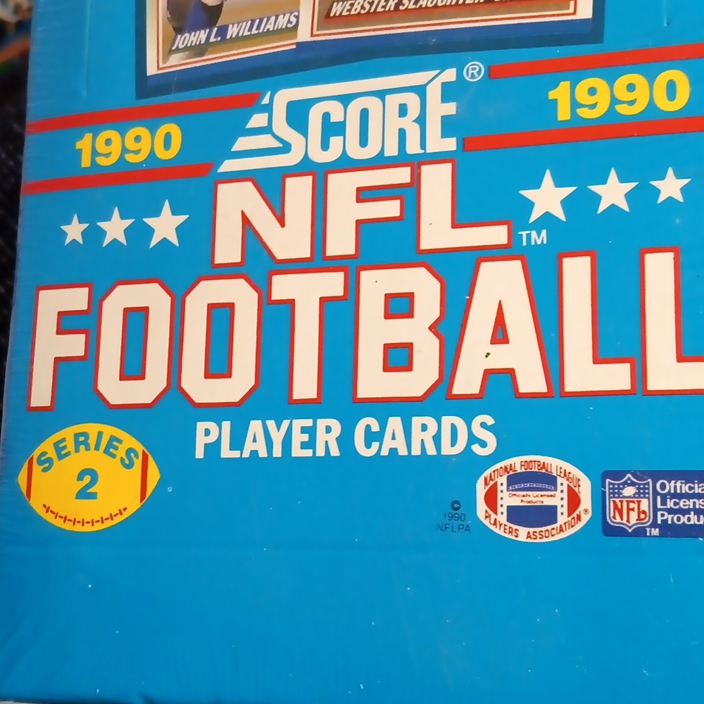 Score football 1990 series 2 unopened 36 sealed pack box brand new
